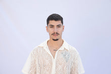 Load image into Gallery viewer, Off white lace shirt
