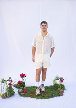 Load image into Gallery viewer, Off white lace shirt
