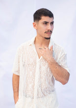 Load image into Gallery viewer, Off white lace shirt
